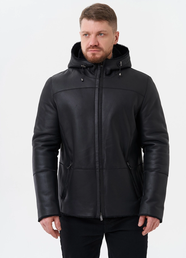 фото Мужская дубленка  модель № 29052