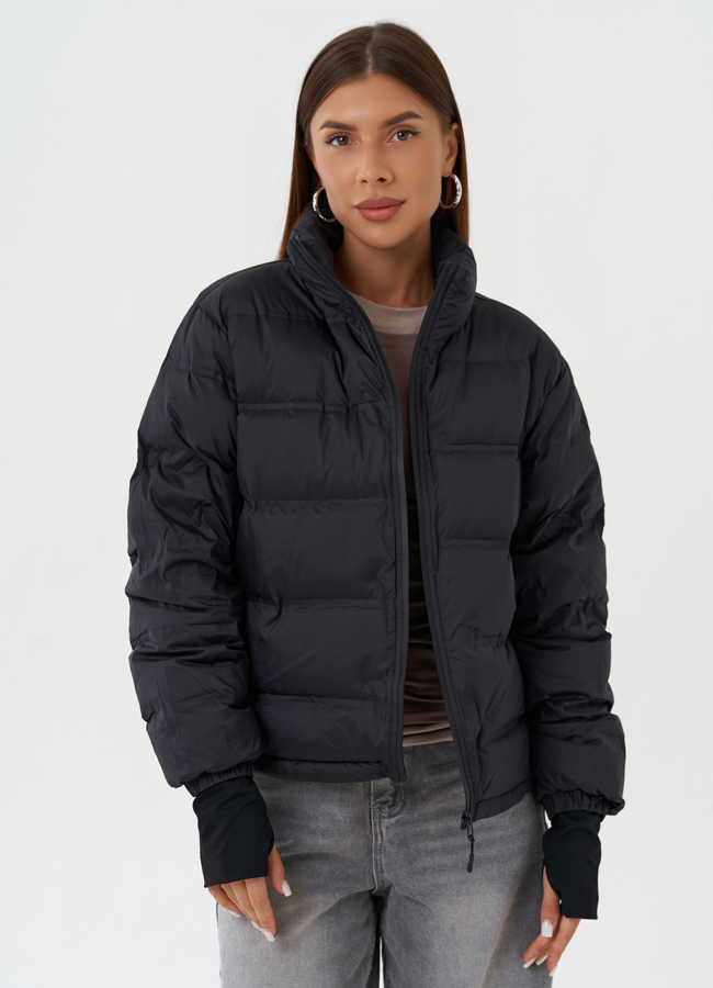 Двойная куртка с капюшоном модель № 28815 универмаг малина